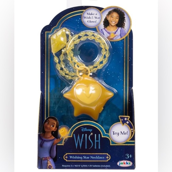 Disney Other - Disney Necklace with Yellow Light-Up Star